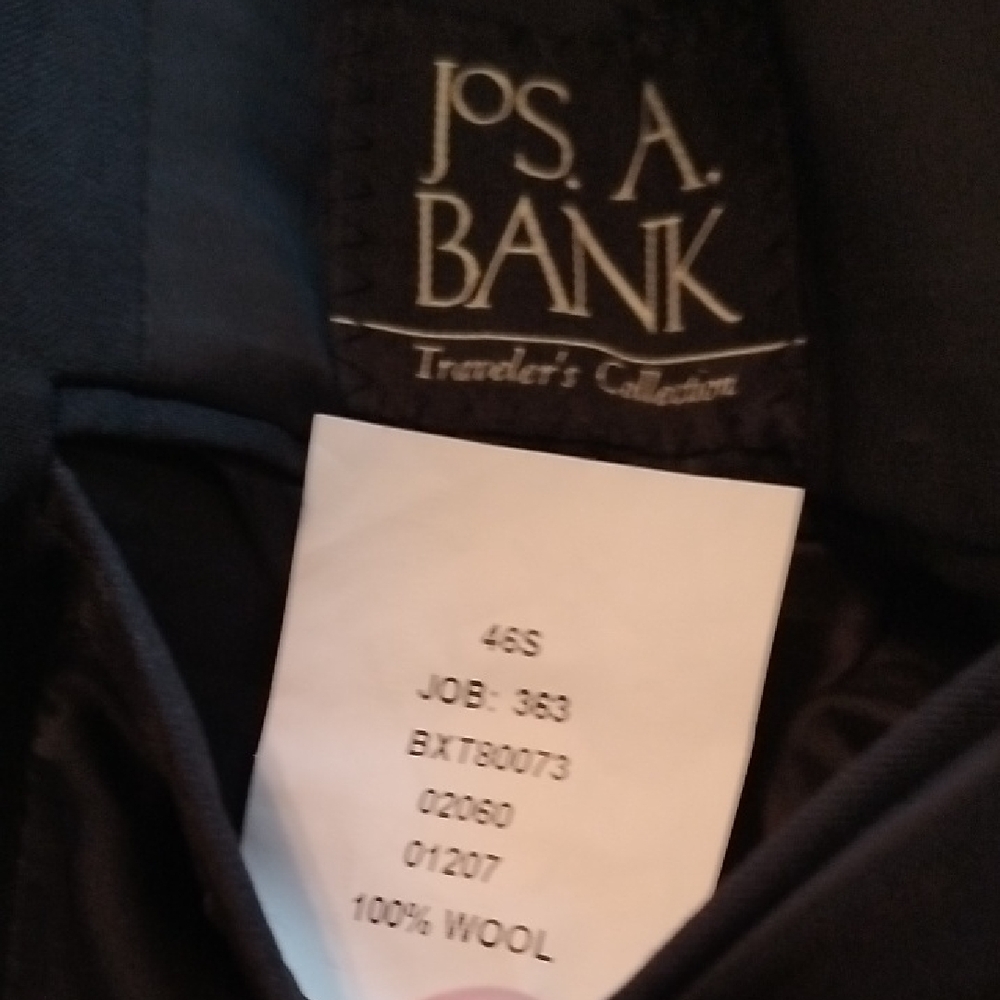 Jos. A. Bank Dark Navy Wool Suit Jacket